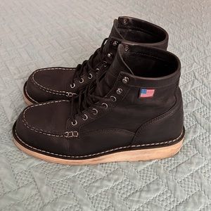 Danner Bull Run Moc Toe 6” Black